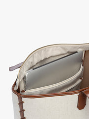 Colette 15" Laptop Tote in Canvas