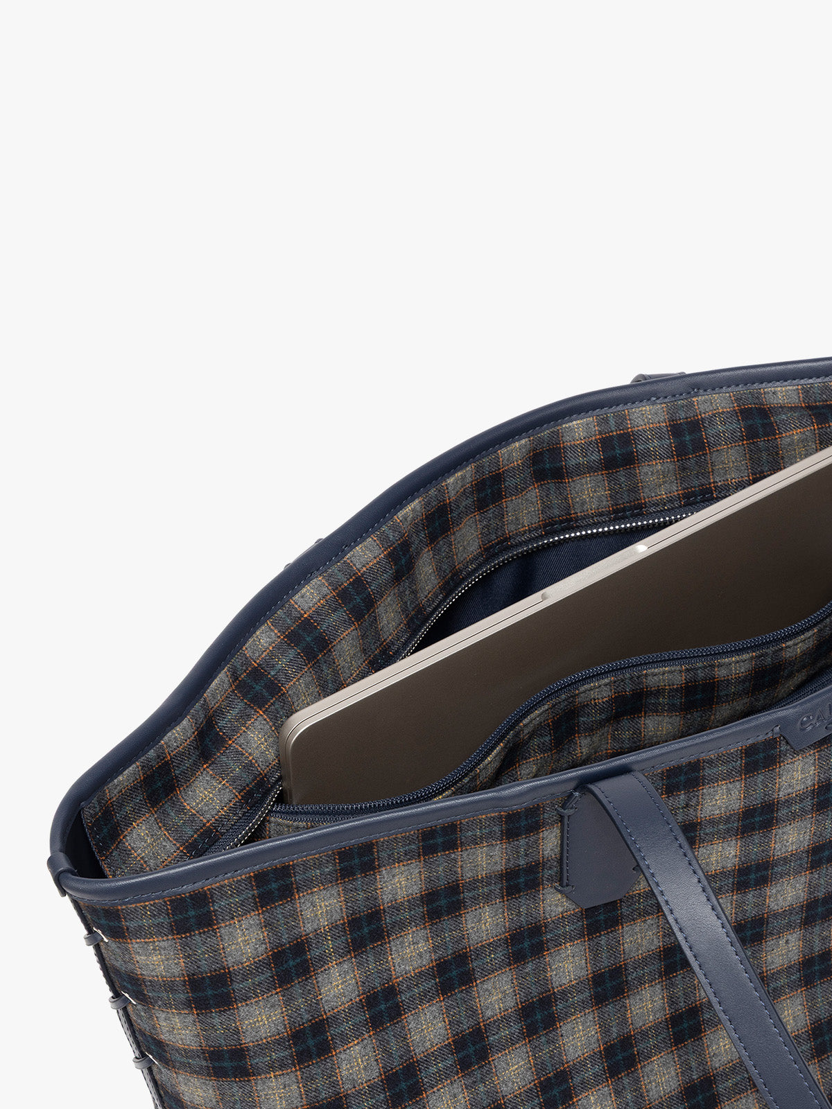 Colette 15" Laptop Tote in Brushed Flannel