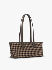 Colette Shoulder Tote in Brushed Flannel